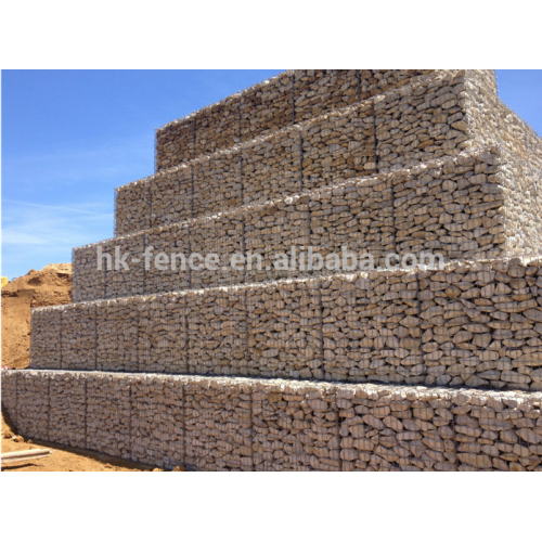 hot-dipped galvanized Welded Mesh Gabions 2*1*1m